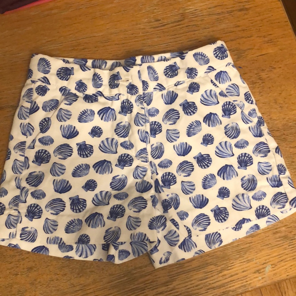 Janie and Jack fancy shorts.  girls 5T